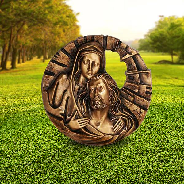 Nossa Senhora e Cristo em Fusão de Areia - AC48542