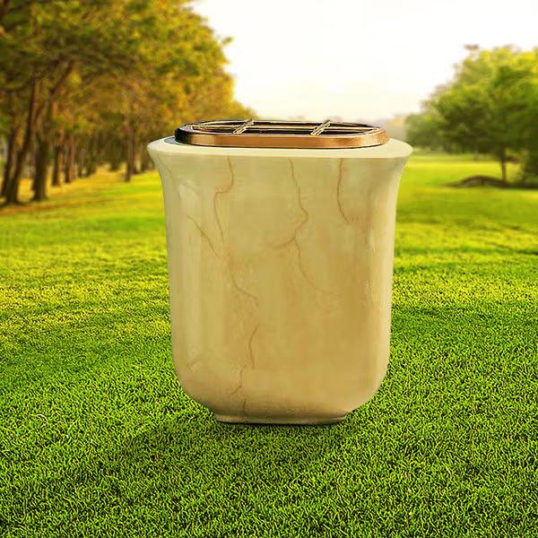 Jarra Bronze Acabamento Marmore – JR49530